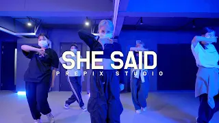 Crush (크러쉬) - She Said | JINSOL choreography