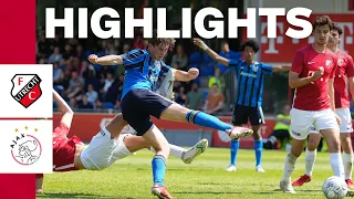 KNOTSGEKKE BEKERFINALE 🥵 | Highlights FC Utrecht O17 - Ajax O17 | Bekerfinale