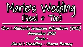 Marie's Wedding (Heel & Toe) Line Dance||Demo by : Tayuka Karamoy & Happy Dance Class