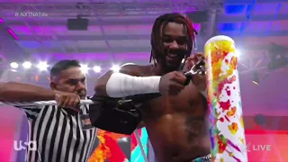 WWE NXT 2.0 ISAIAH SWERVE SCOTT LAST ENTRANCE 10/12/21