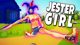 Jester Girl vs Every Faction 1v1 - Totally Accurate Battle Simulator