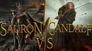 SauroN vs GandalF BFME 2 [PC] [HD] [RETRO]