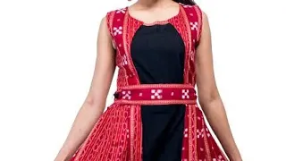 Sambalpuri dress design/Sambalpuri gown/Sambalpuri kurti design/Sambalpuri dress design