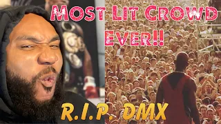 MOST LIT CROWD EVER - DMX performs at Woodstock 99' RuffRiders
