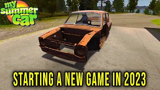 START OF NEW GAME AND SEASON 2023 - My Summer Car Story [S3] #153 | Radex