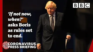 Boris Johnson gives update on end of Covid restrictions 🇬🇧 @BBCNews live 🔴 BBC