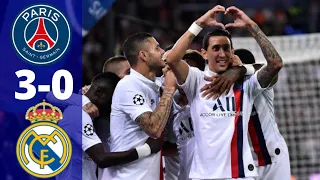 PSG - Real Madrid 3-0 Highlights & Goals - Champions League 2019-2020