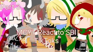 MCYT react to TikToks|SBI Edition|Part 3|Dream SMP|Animal AU|Ep 7|Read the Description