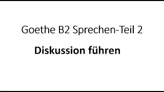 Sollen Studierende ihre Professoren beurteilen? I Goethe B2 Sprechen Teil 2 I Prüfungsvorbereitung I