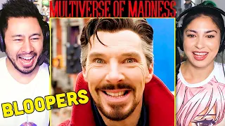 DOCTOR STRANGE MULTIVERSE OF MADNESS Bloopers & Outtakes Reaction!