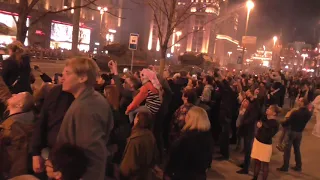 Москва, Тверская ул. Ночная репетиция Парада Победы! 04.05 2019. Moscow, Russia!)