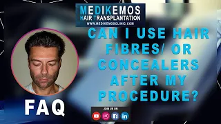 #18 Medikemos Q A Can I use fibres or concealers after my procedure