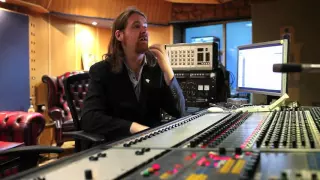 Archive video of Mike Crossey at Motor Museum Studios
