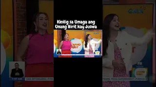 Unang Hirit Hosts Kinilig kay Joshua Garcia