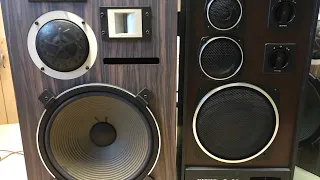 Pioneer 955 vs S-90, честный тест,звук не из-за кадра.