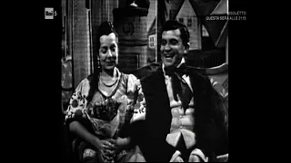 Teatro Rai "Una domanda di matrimonio" (1955) con P. Panelli, Anna Campori, N. Pavese