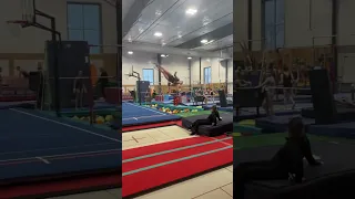 Piked Full-in off Floor onto Resi - #Level10 #Floor #2023 #Gymnast