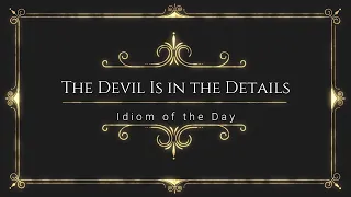 E68 - The Devil Is in the Details