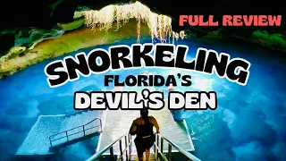DEVIL'S DEN PREHISTORIC SPRING | A FLORIDA MUST DO | FULL REVIEW SNORKELING AND RV CAMPGROUND