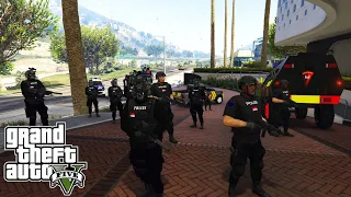 Densus 88 Lumpuhkan Perampokan Casino Besar Besaran! GTA 5 Mod Polisi Indonesia