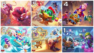 POWER LEAGUE EVOLUTION - All 6 Seasons: Wallpapers, Skins & Icons | Brawl Stars