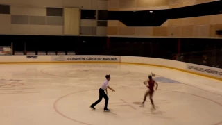 Windsor and Alexandrovskaya score 60.11 | Full Short Program 2016 Australian Figure Skating Champs