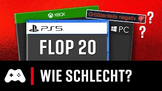 Die schlechtesten Spiele des Jahres 2021 (Nach Durchschnittswertung)