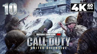 Call of Duty: United Offensive (PC) - 4K60 Walkthrough Mission 10 - Ponyri
