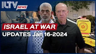 Israel Daily News– War Day 102, January 16, 2024