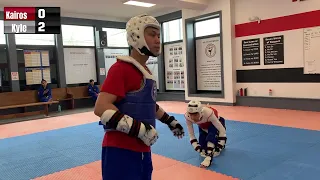 Taekwondo Sparring [Me vs Kairos] HEADSHOTS