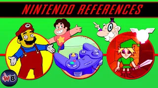 21 Nintendo References in Cartoons 🎮