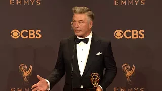 Alec Baldwin will play Trump again next season - Full Backstage Emmy's Speech