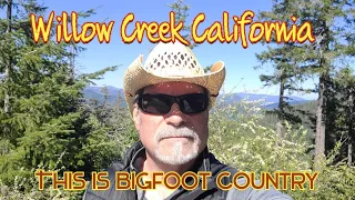 Willow Creek, California: This is Bigfoot Country