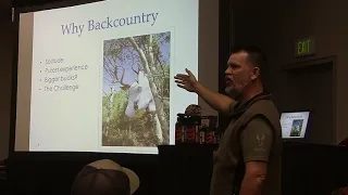 Marc Smith WHCE 2018 seminar on backpack hunting (with audio)