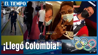 ¡Vamos, Colombia! Así fue la llegada de los primeros deportistas a Tokio-2020