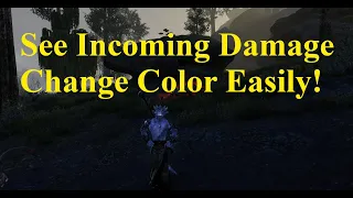 ESO See Incoming Damage Better! Simple Settings Adjustment