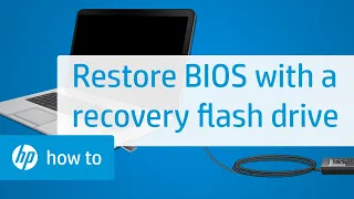 Restore the BIOS with a Recovery Flash Drive on HP Notebooks | HP Notebooks | HP Support