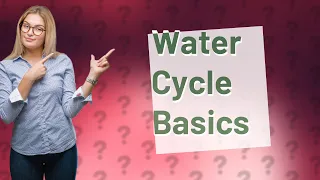 What is water cycle for Basic 4?