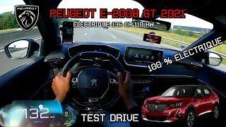 Peugeot e-2008 GT Electric Full Range | POV Drive Acceleration