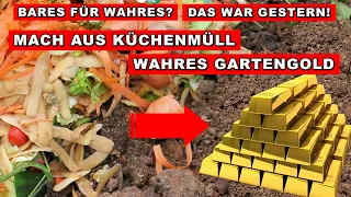 Wie man EINFACH und SCHNELL DÜNGER zu Hause herstellt: Ein Tutorial für Gärtner! 🌱 ALLE Pflanzen 🌿