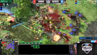 SC2 - Best seeker missiles ever! Bomber vs Goswser - MLG