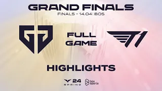 Full Highlights GEN vs T1 | GRAND FINALS | LCK Mùa Xuân 2024 [14.04.2024]