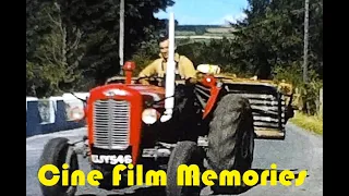 South Devon Farm, Vintage 1960s Cine Film, Home Movie