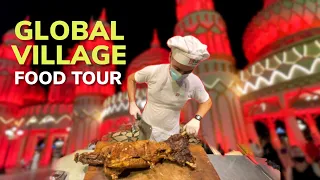 Global Village Dubai Food Tour | Things to do in Dubai | What to Eat in Dubai | Everything Yummy