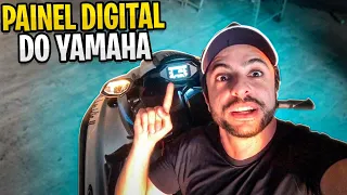 Como funciona o painel digital do YAMAHA?