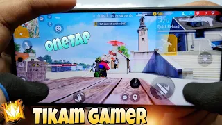 tikam gamer overpower one tap headshot in full map ranked rush gameplay in poco x3 pro handcam