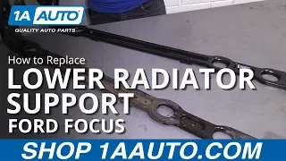 How to Replace Lower Radiator Support Bracket 00-07 Ford Focus