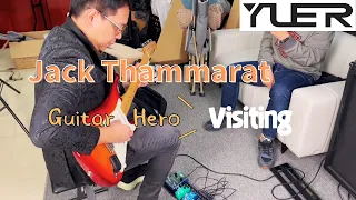 Jack Thammarat Visiting YUER Testing RS mini Pedal Part 1