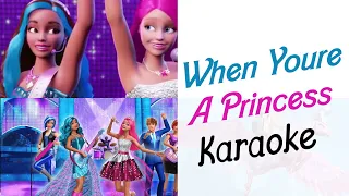 When You're a Princess - Karaoke instrumental (Barbie Rock 'n Royals)