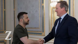 Britischer Außenminister Cameron verspricht der Ukraine Militärhilfen "so lange wie nötig"